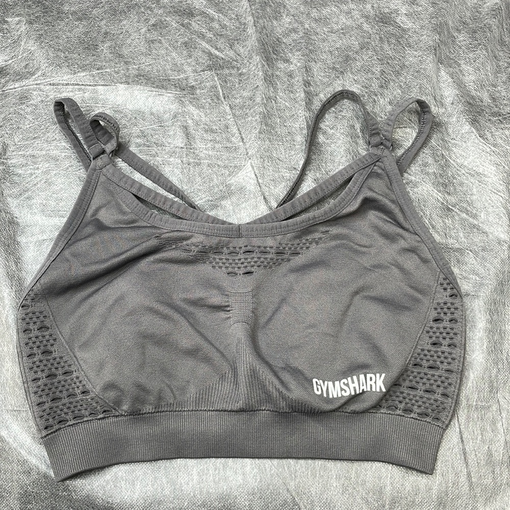 Gymshark Energy + Seamless Sports Bra Slate Lavender
